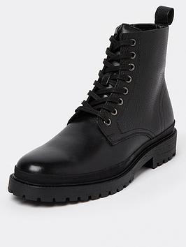 river-island-leather-lace-up-military-boots-black