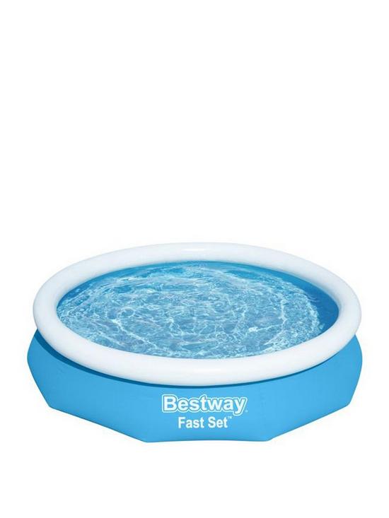 front image of bestway-8ft-fast-set-pool