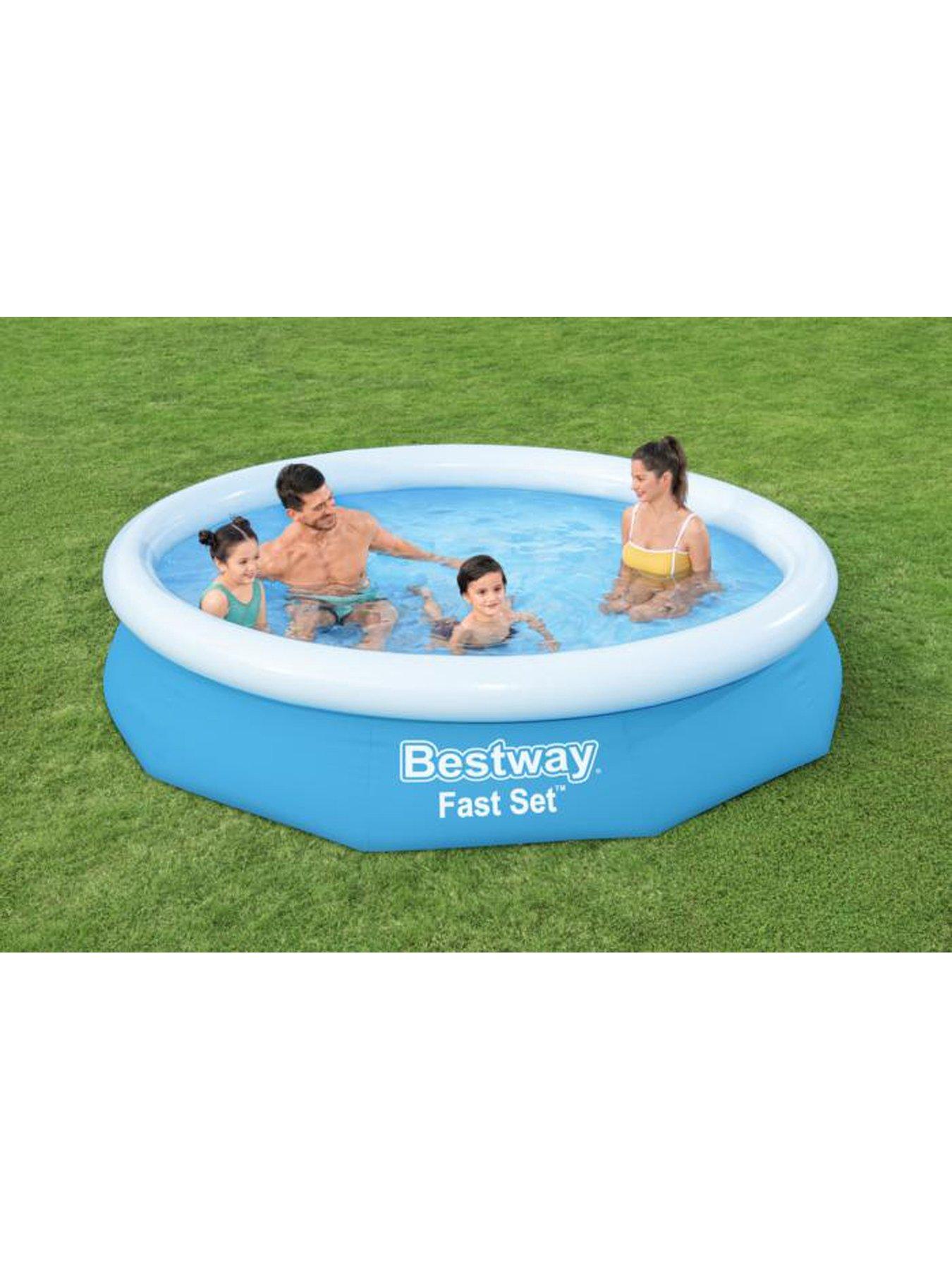 Bestway fast set on sale pool 8ft