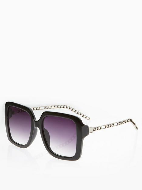v-by-very-chain-trim-sunglasses-black