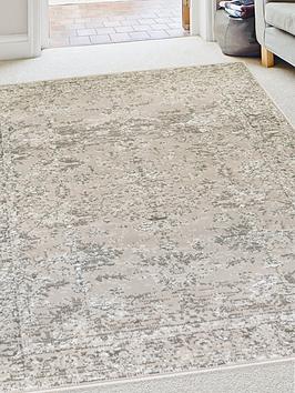 Product photograph of Very Home Maestro Cream Rug from very.co.uk