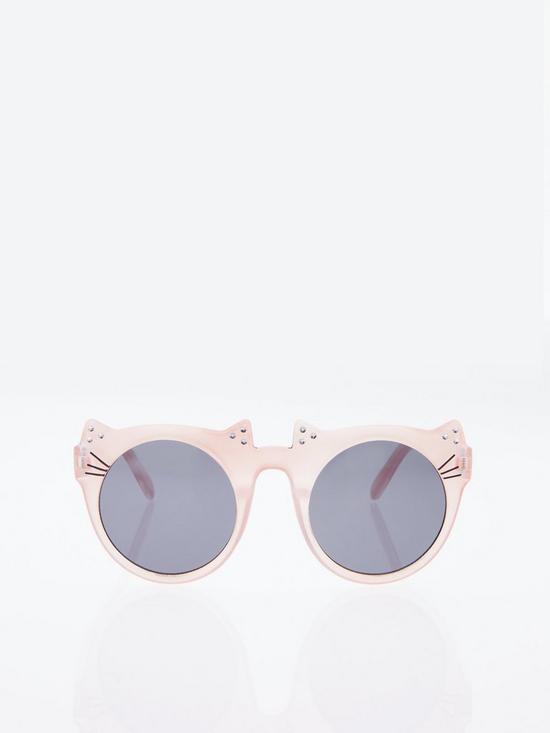 back image of v-by-very-younger-girls-cat-sunglasses-pink