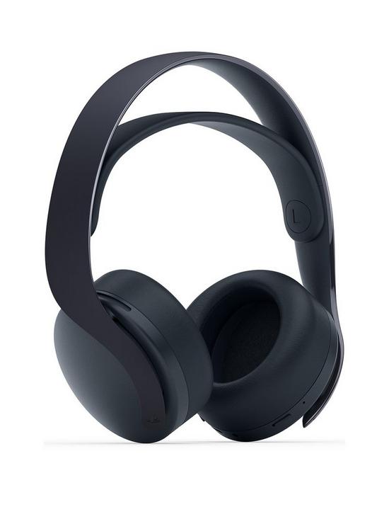 front image of playstation-5-pulse-3d-wireless-headset-midnight-black