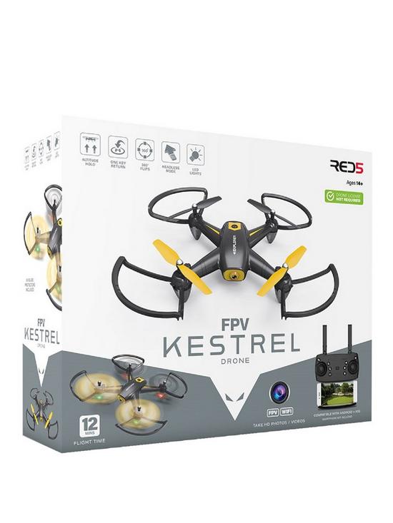 front image of red5-kestrel-drone-with-fpv