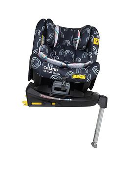 Cosatto All In All 360 Rotate Group 0+ 1/2/3, Isofix / Belt Fitted Car Seat Night Rainbow