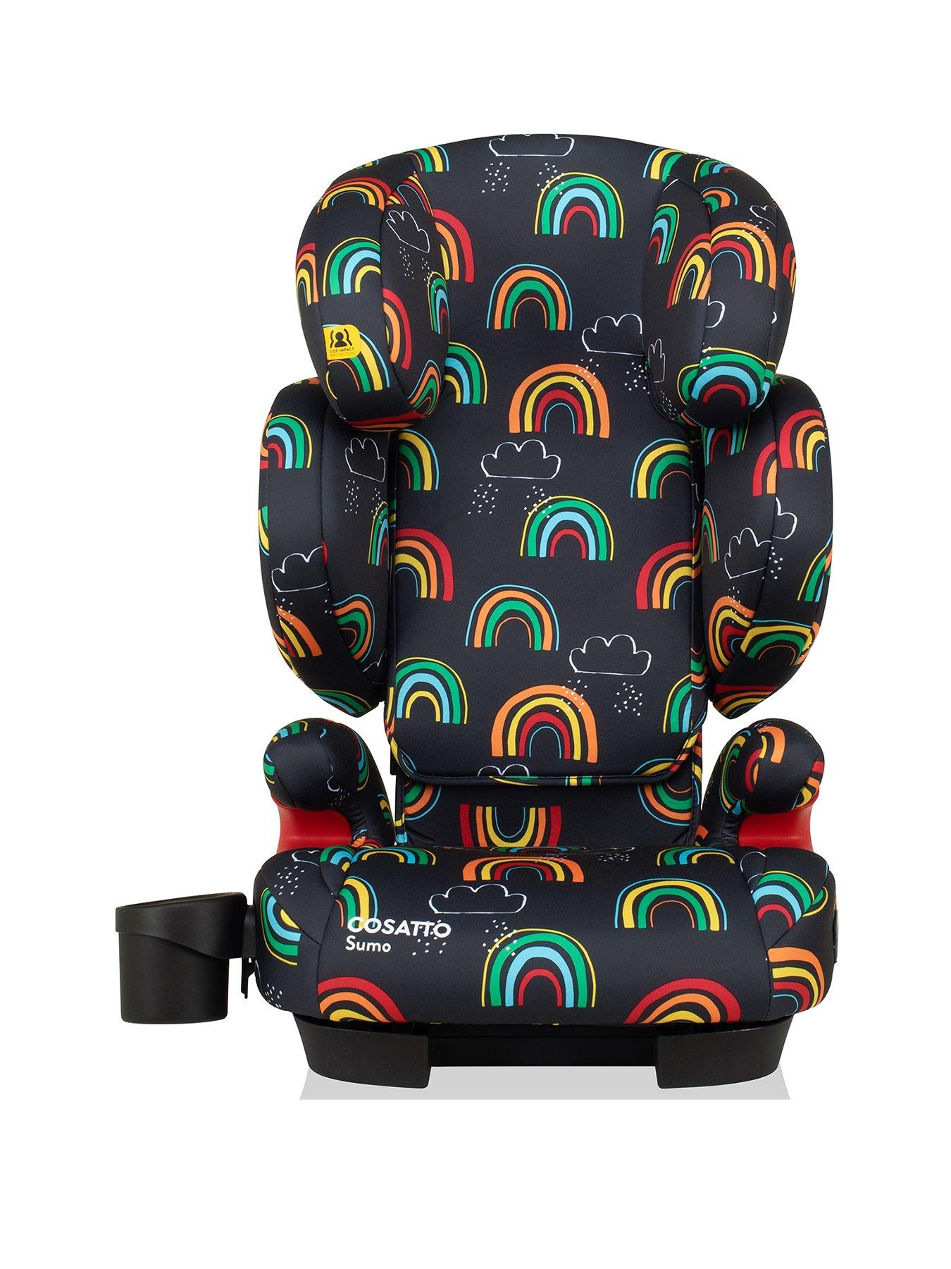 Cosatto Sumo Group 2/3 Car Seat Disco Rainbow very.co.uk