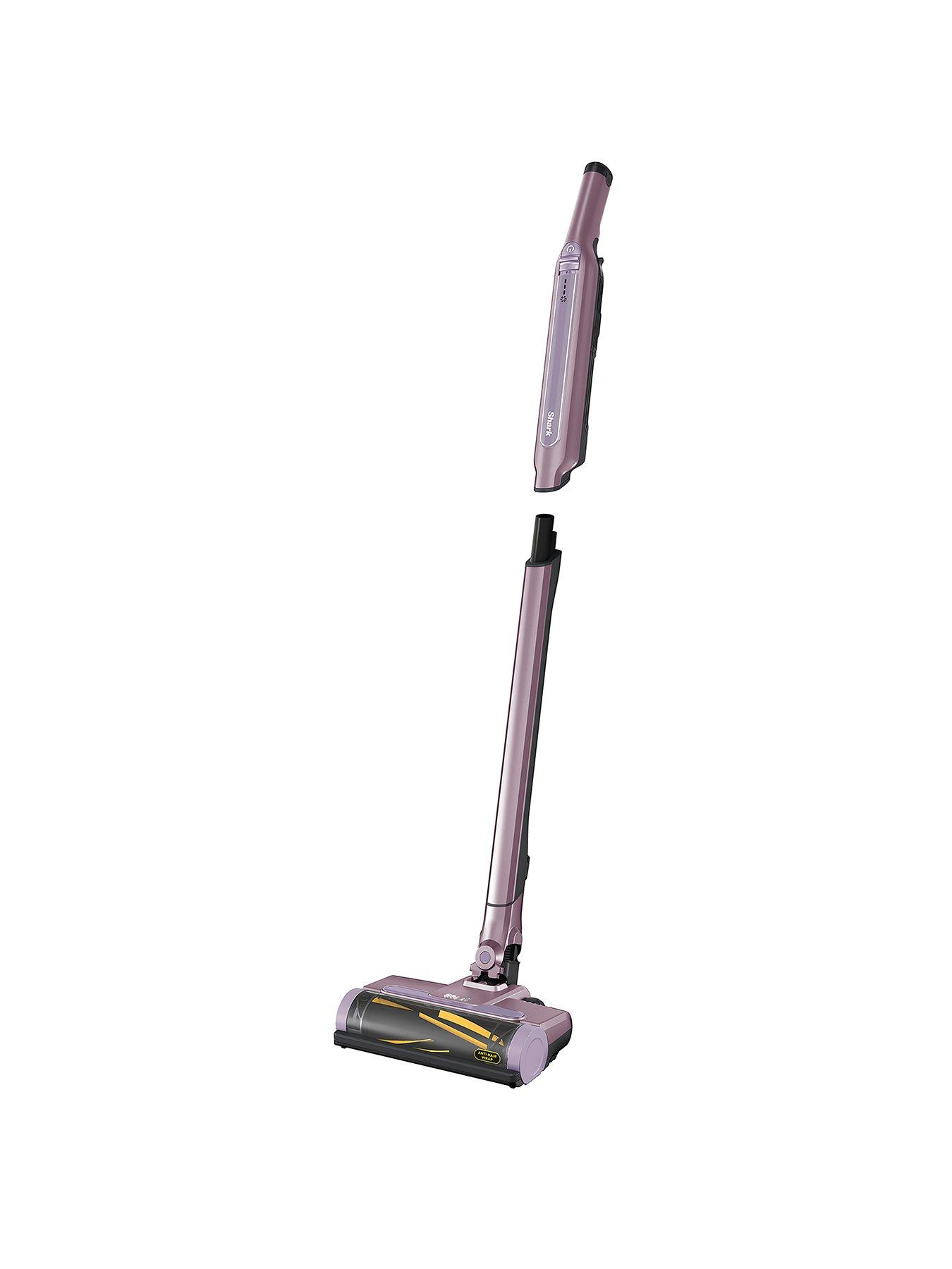 Product photograph of Shark Wandvac System 2-in-1 Cordless Vacuum Cleaner With Anti Hair Wrap Single Battery Purple Wv361pluk from very.co.uk