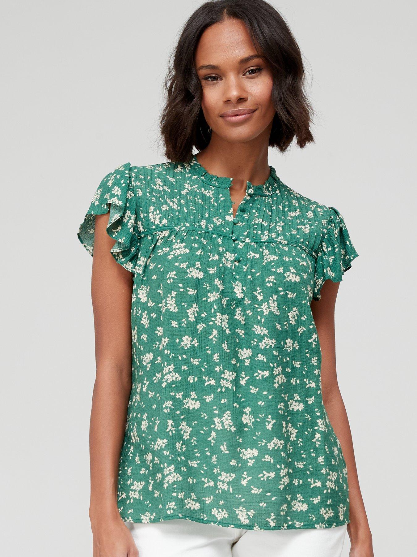 Short Sleeve | Smart Tops | Blouses 