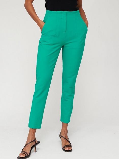 v-by-very-zip-through-slim-trouser-green