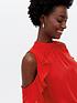 new-look-red-frill-cold-shoulder-blouseoutfit