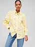  image of v-by-very-all-over-broderie-shirt-yellow