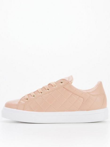 v-by-very-quilted-lace-up-trainer-pink