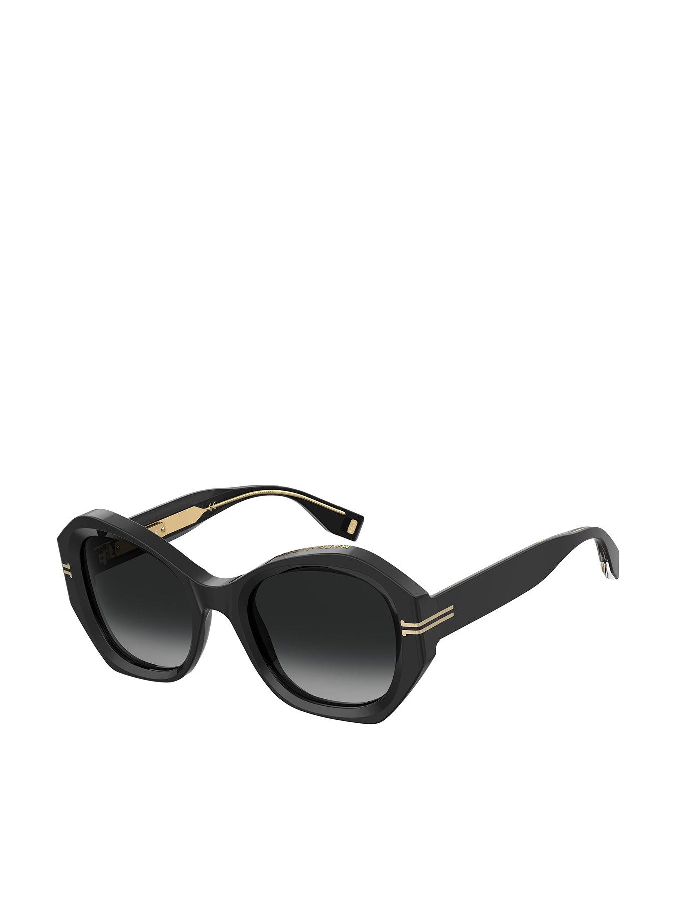 Women Oversized Sunglasses - Black