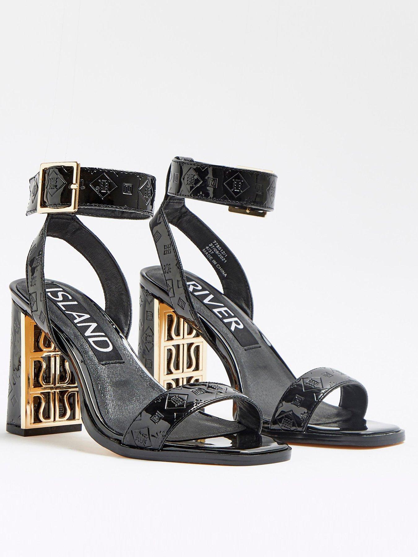 3 inch open toe heels