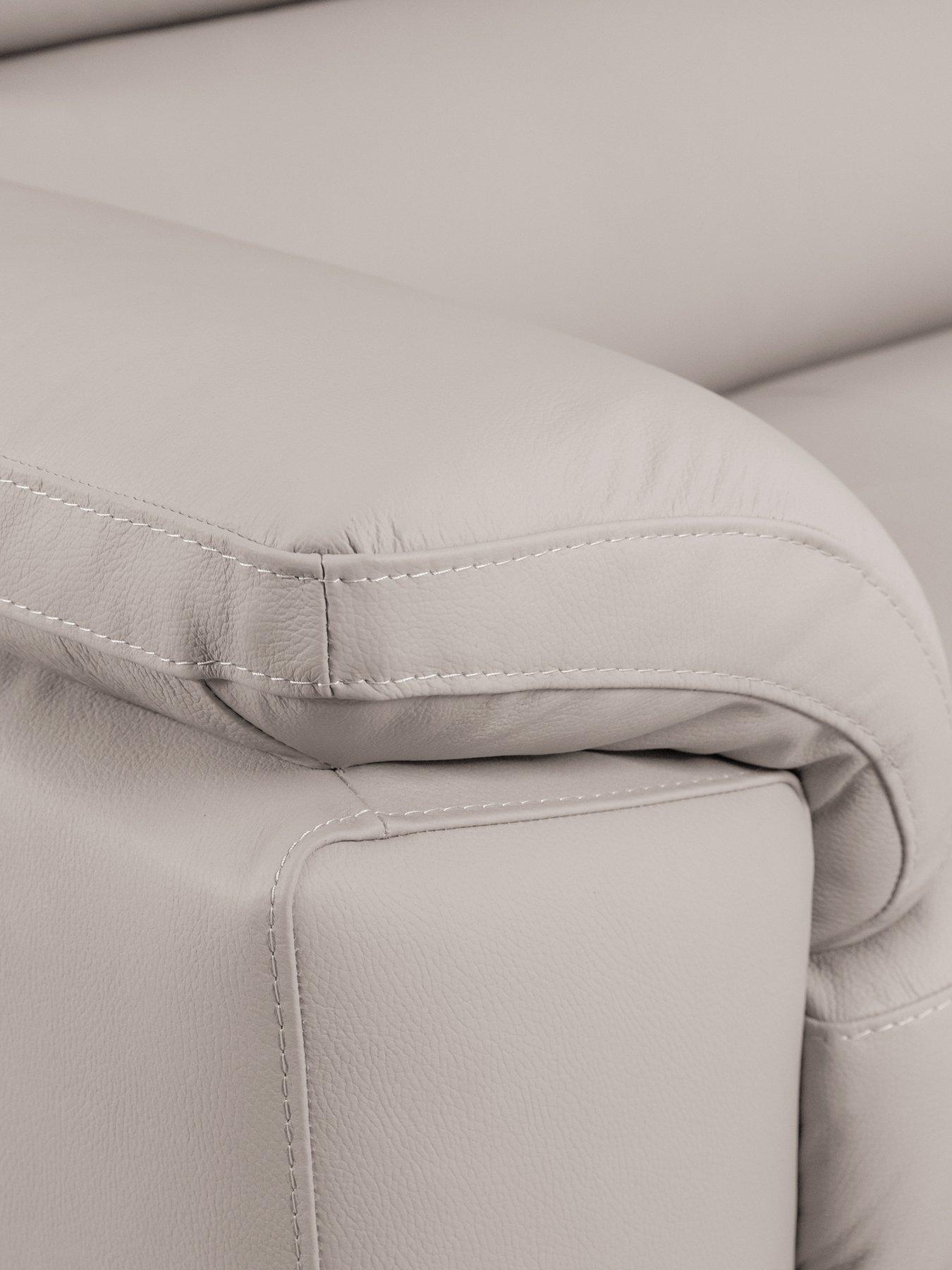Image 5 of 6 of Very Home Brady Premium Leather&nbsp;4 Seater Sofa&nbsp;- FSC&reg; Certified