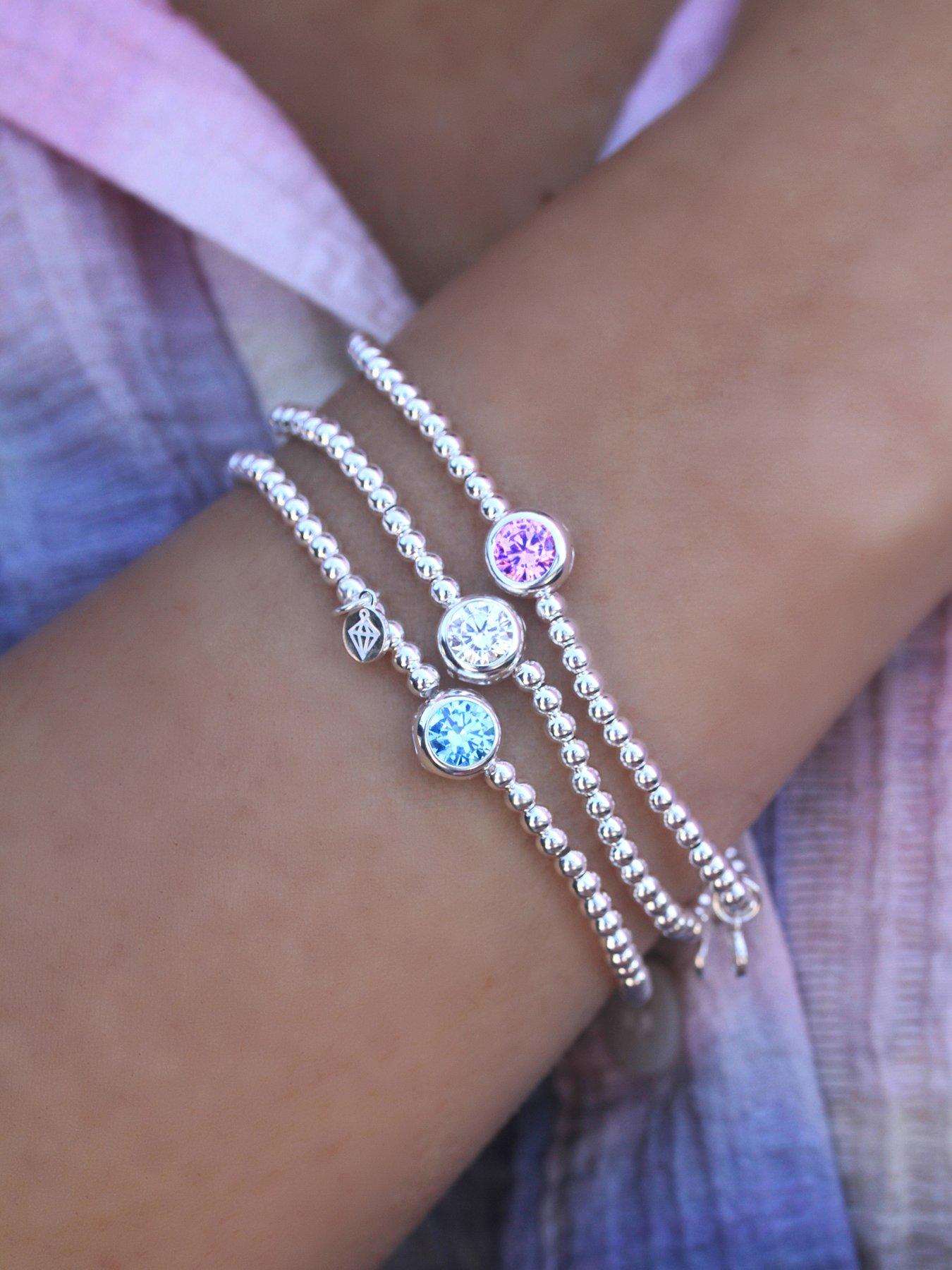 Image 2 of 3 of Say It With Birthstone Bracelet