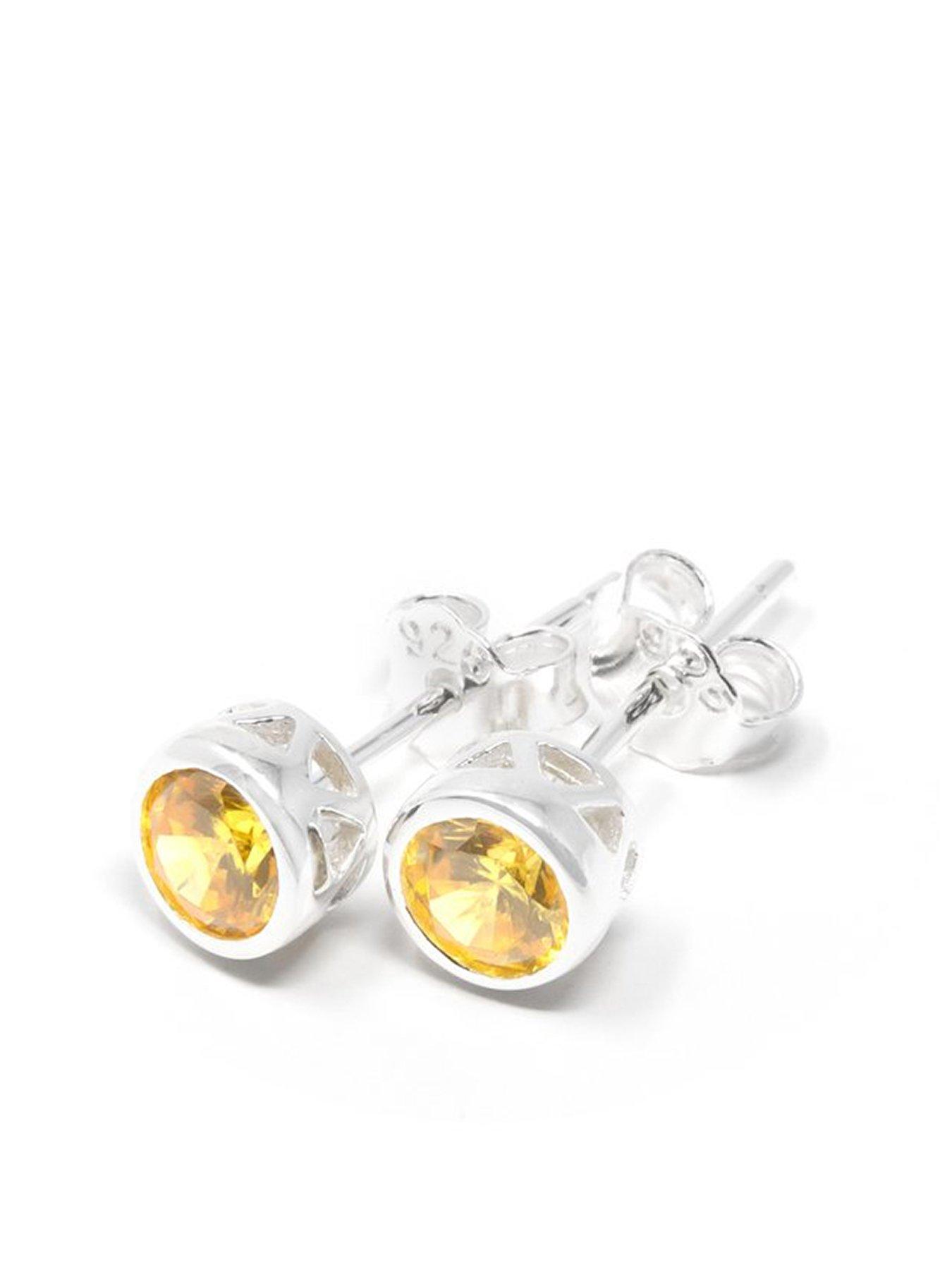 undefined Birthstone Earrings