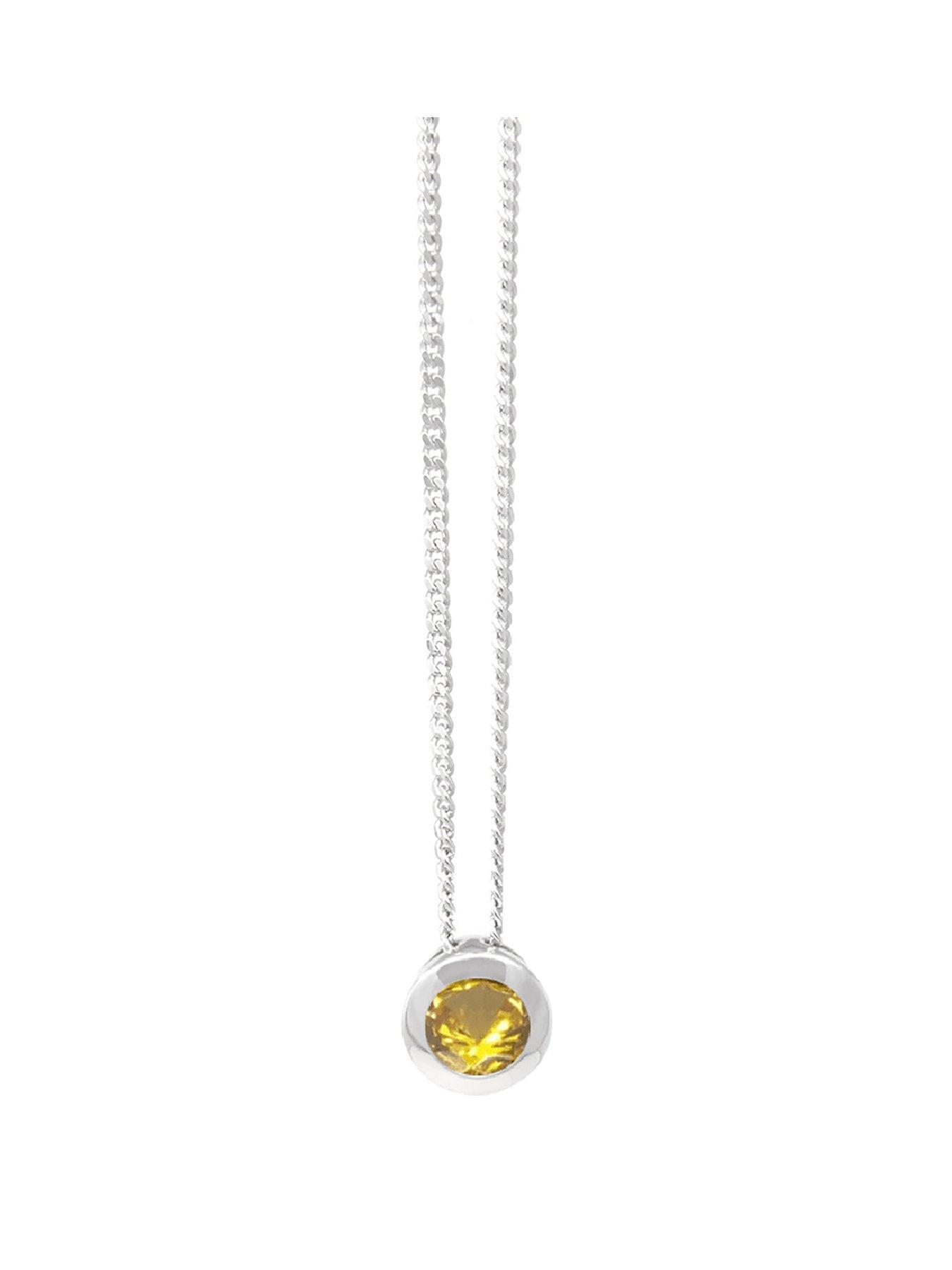 undefined Birthstone Necklace