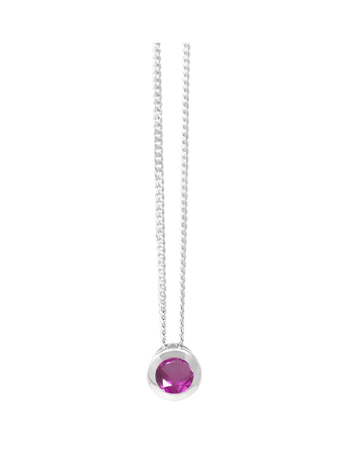 Say It With Birthstone Necklace