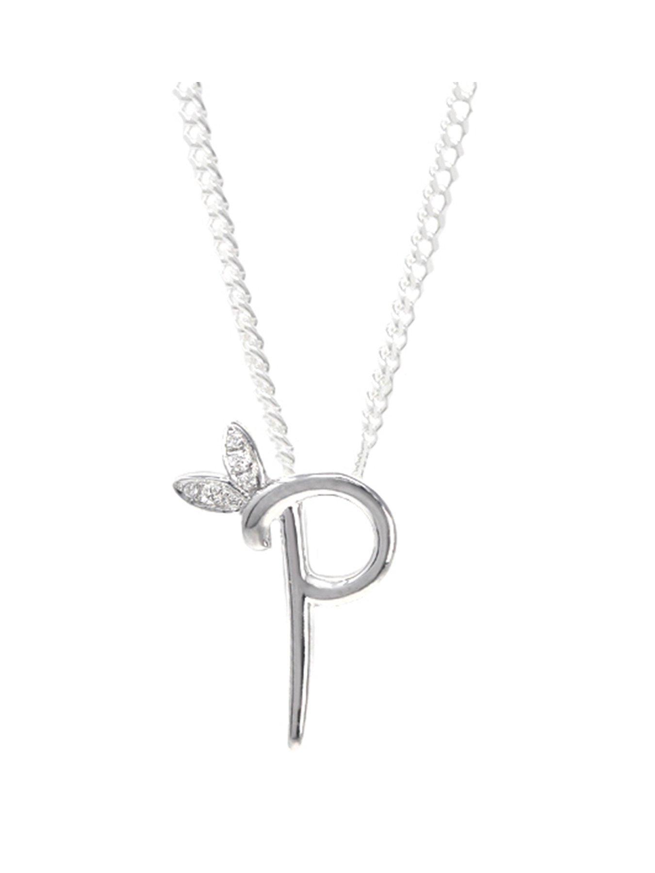 Say It With Winged Initial Necklace