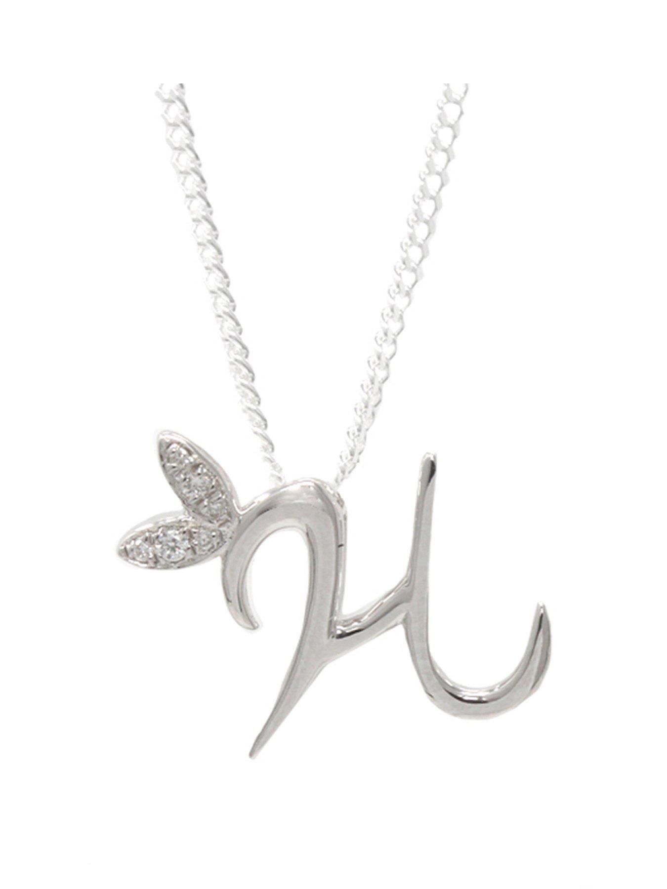 Say It With Winged Initial Necklace
