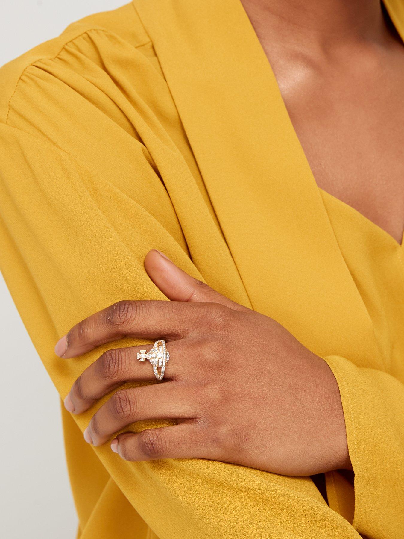 Vivienne Westwood Mini Orb Ring Significant Discount Hit A 52 Discount Trending Sg