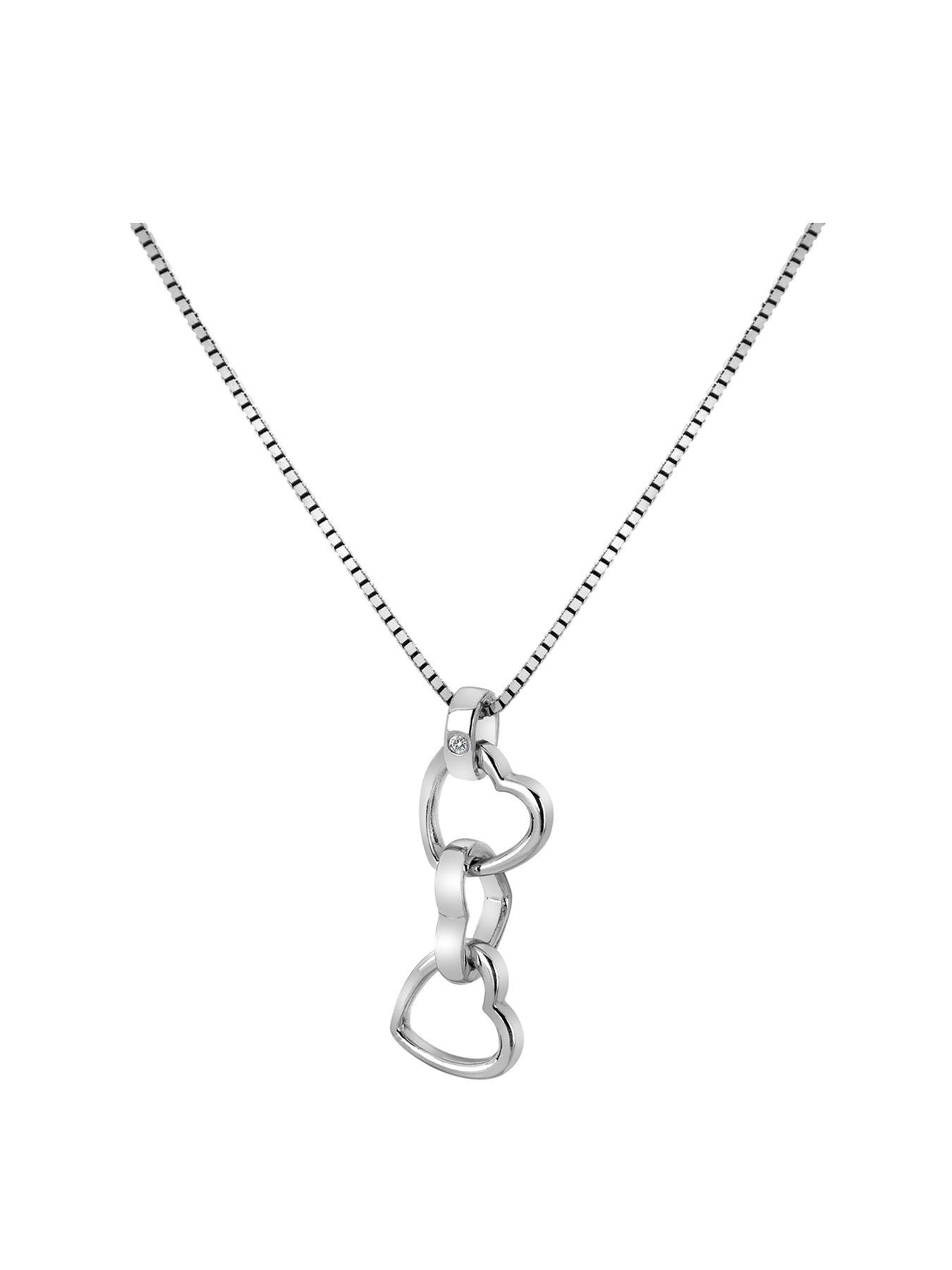 Hot diamonds hot sale necklace sale