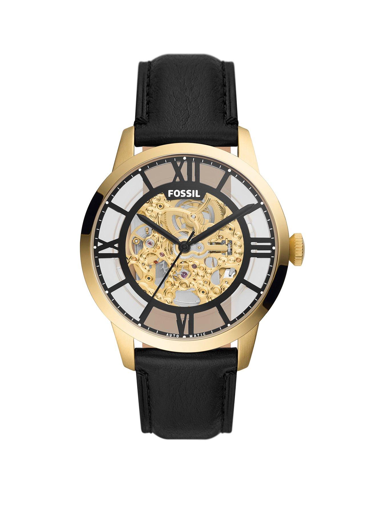 Product photograph of Fossil Townsman Mens Watch from very.co.uk