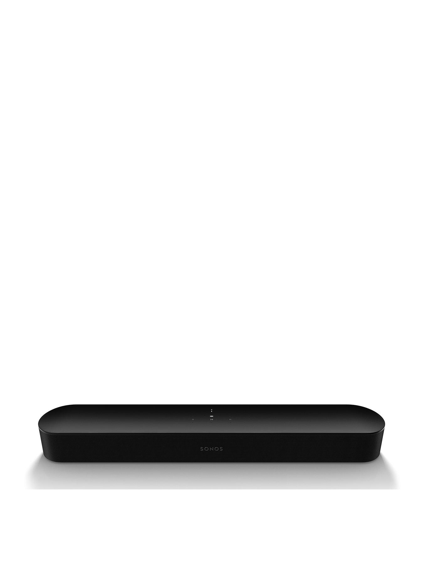 Sonos Beam (Gen 2) Compact Smart Sound Bar with Dolby Atmos, Apple AirPlay 2,  and Built-In Voice Control