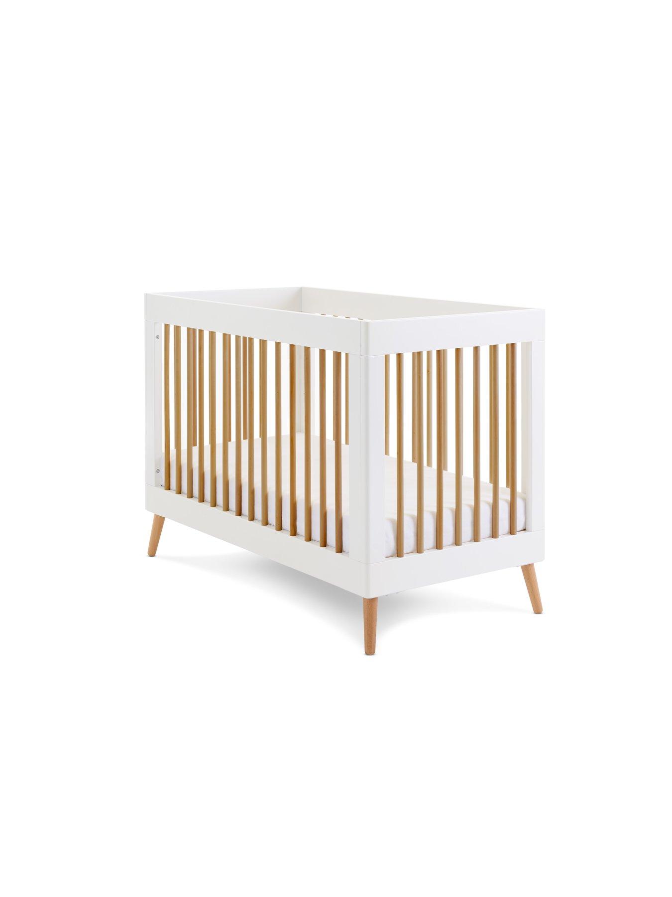 Image 3 of 7 of Obaby Maya Mini 3 Piece Room Set - White/Natural