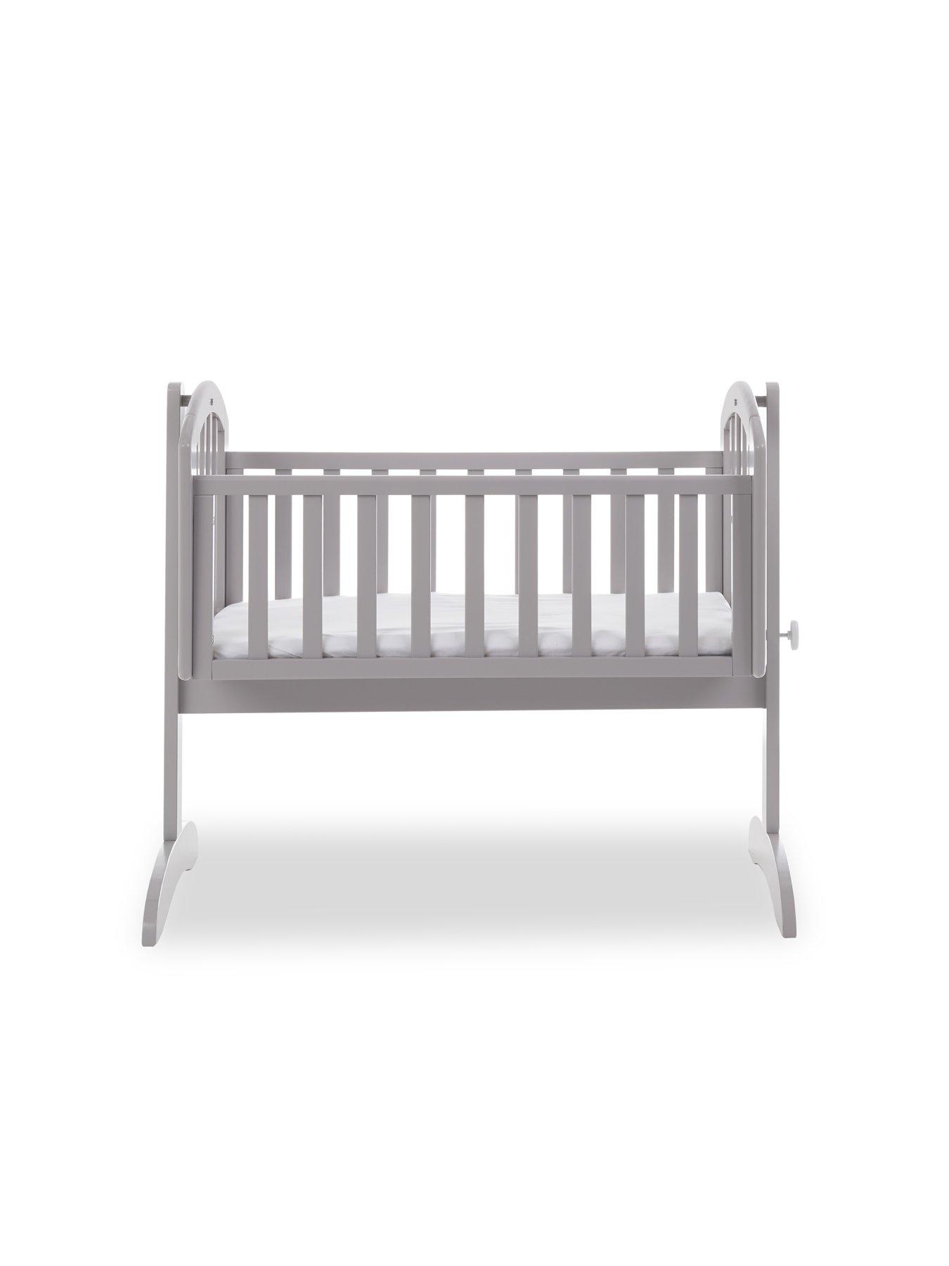 Obaby Sophie Swinging Crib Mattress Warm Grey Very