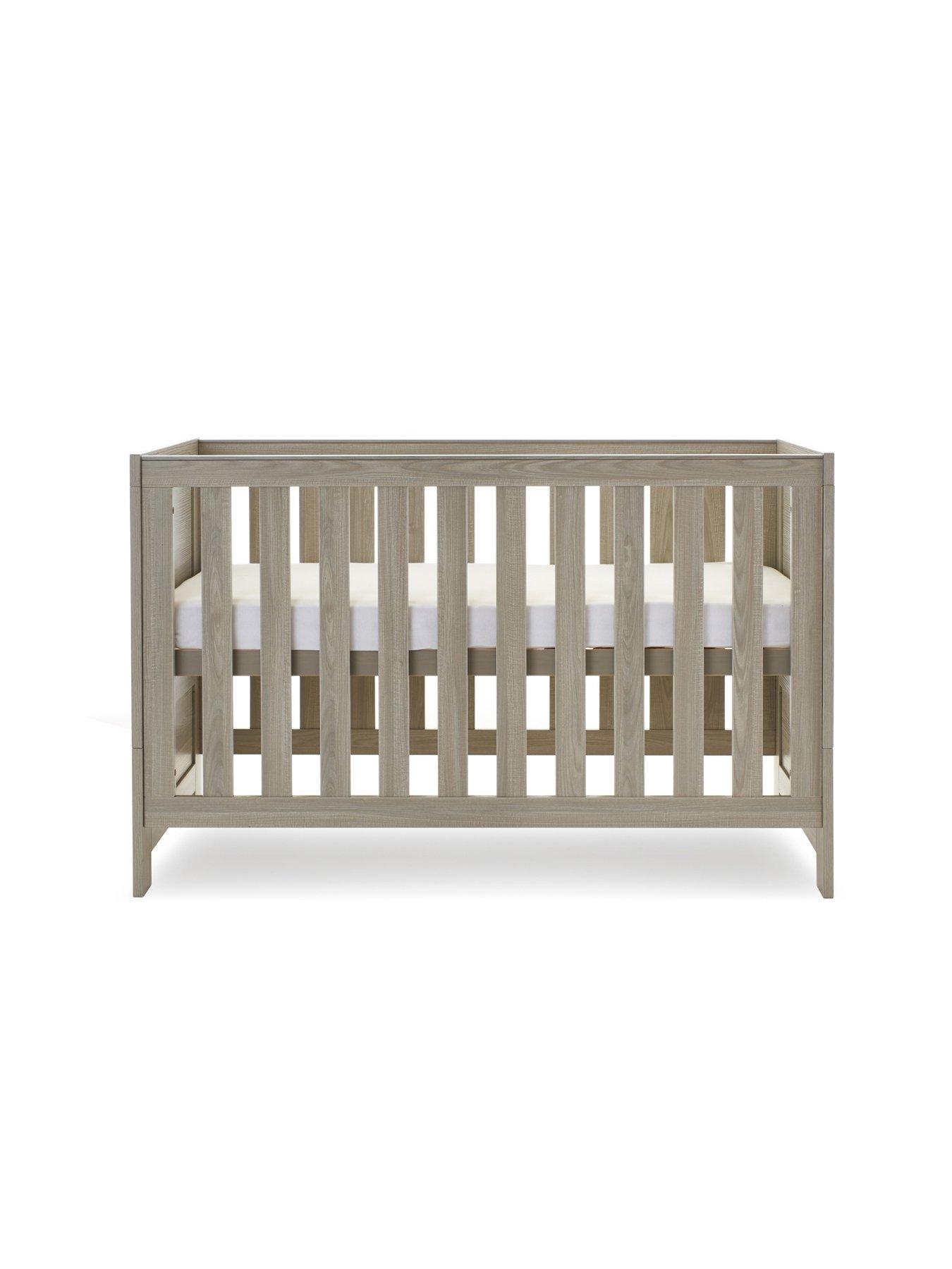 Image 4 of 7 of Obaby Nika 2 Piece Room Set - Grey Wash