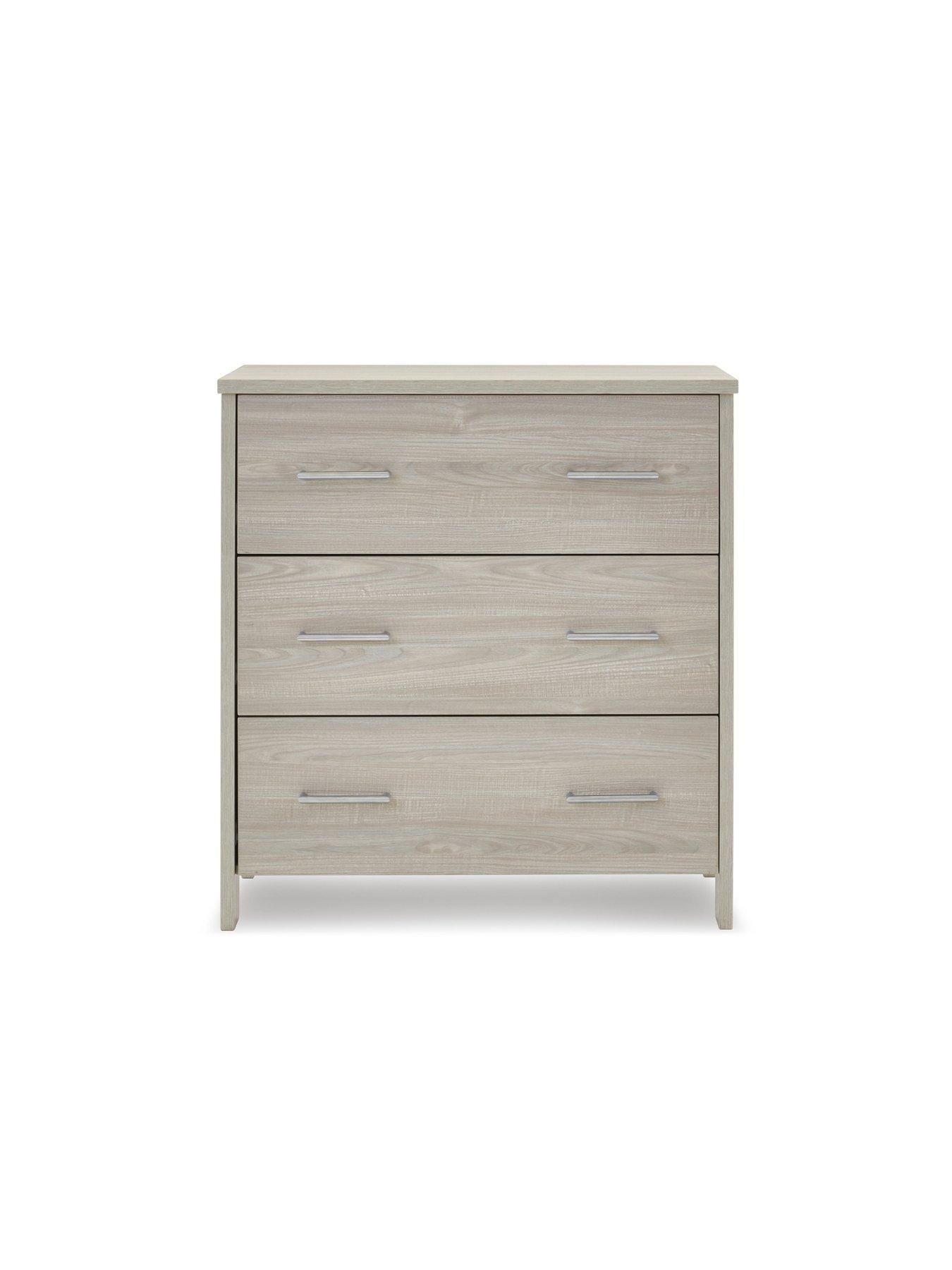 Image 6 of 7 of Obaby Nika 2 Piece Room Set - Grey Wash