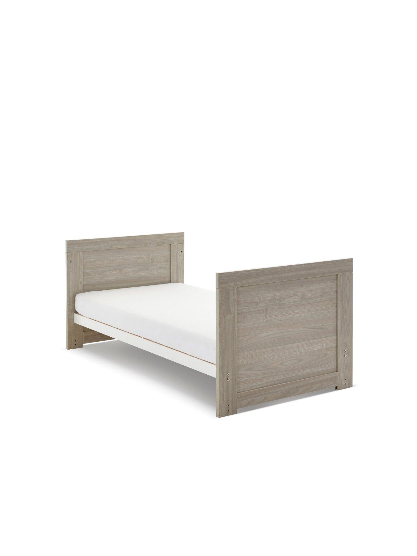 Image 3 of 6 of Obaby Nika 3-Piece Room Set - Grey Wash/White