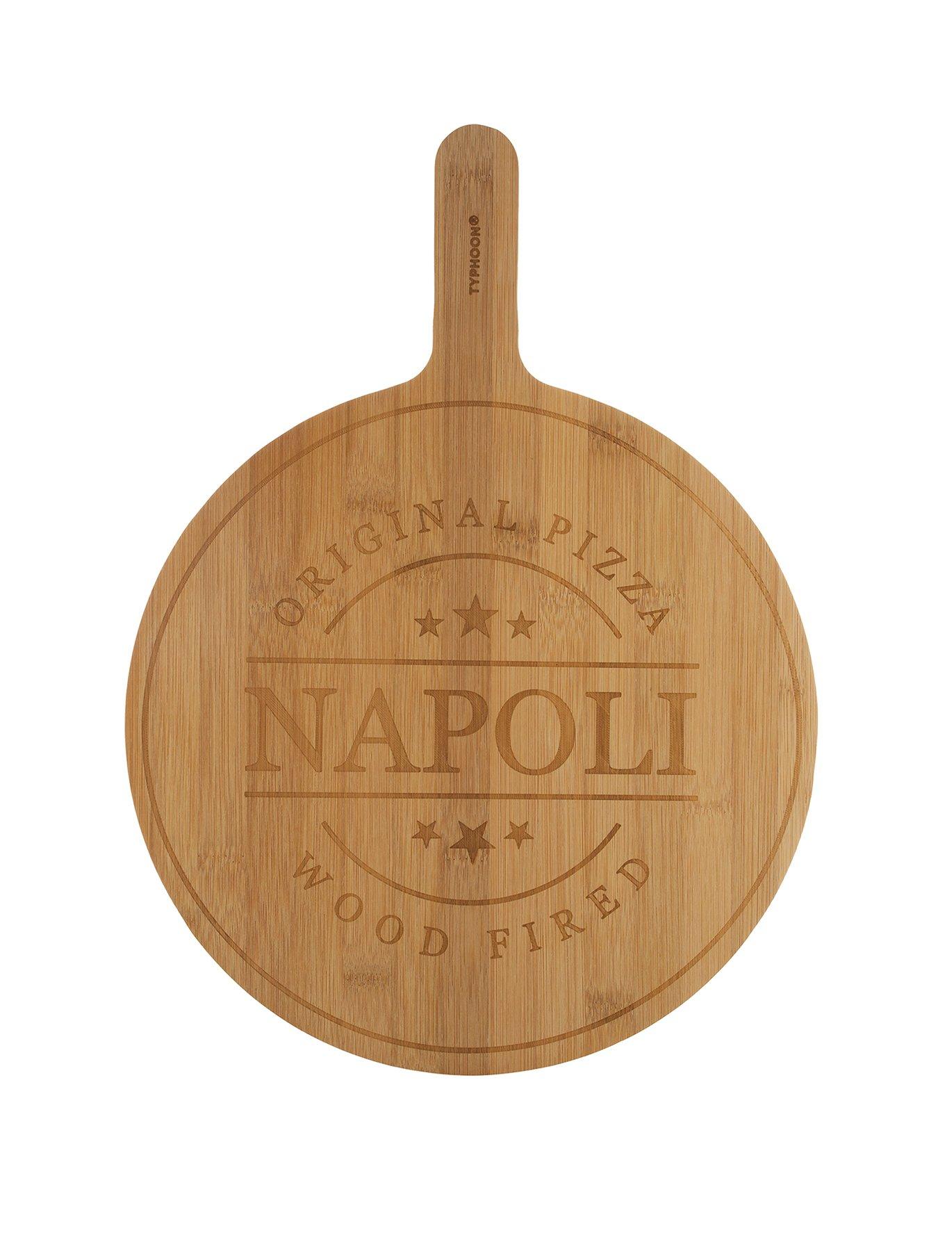 Product photograph of Typhoon World Foods Napoli Pizza Serving Board from very.co.uk