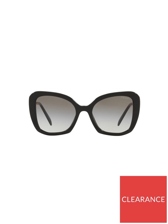 back image of prada-oversized-sunglasses-black