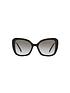  image of prada-oversized-sunglasses-black