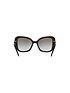  image of prada-oversized-sunglasses-black