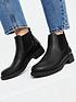  image of new-look-915-girls-black-round-toe-chelsea-boots