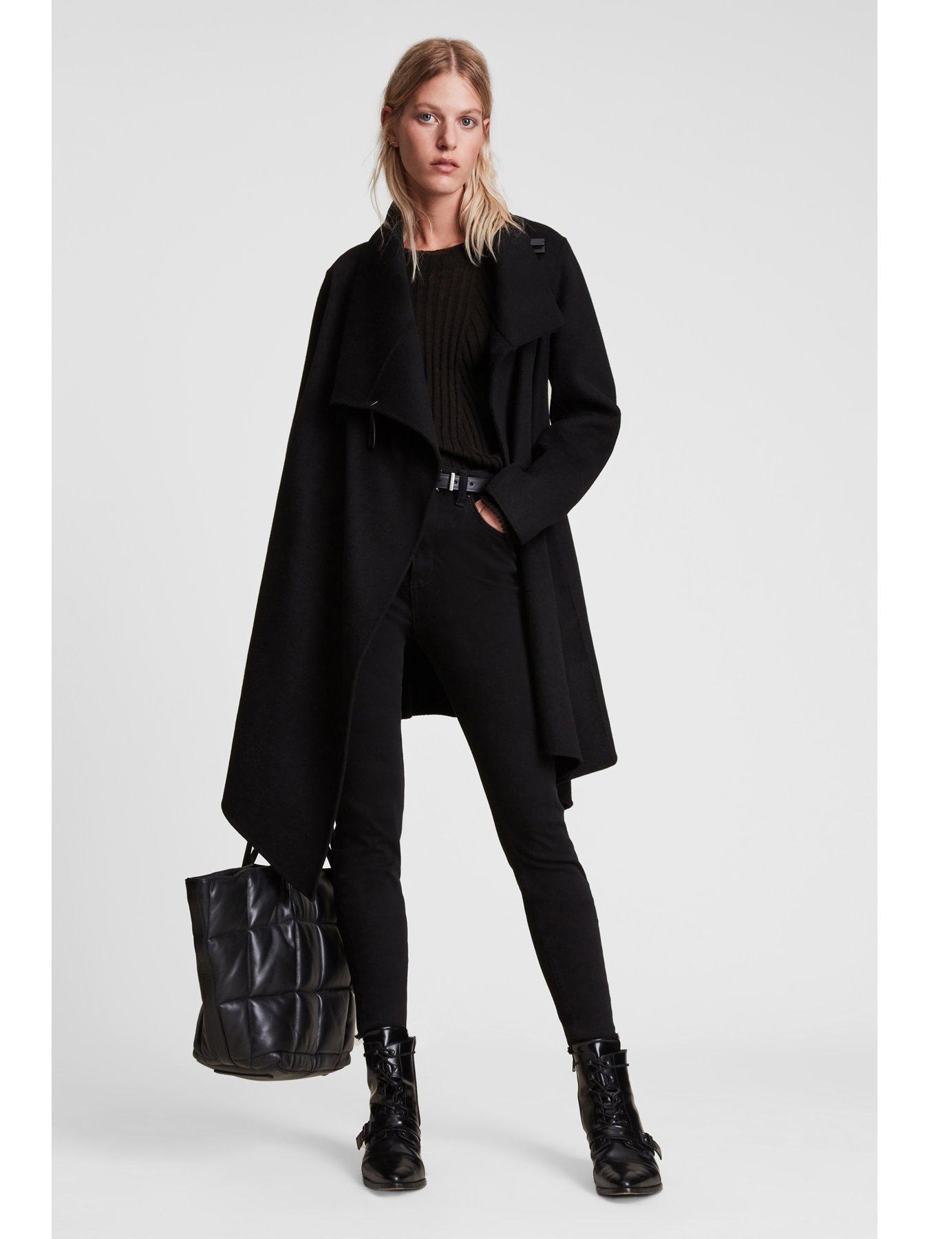 AllSaints Monument Coat Black very