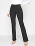  image of long-tall-sally-bi-stretch-bootcut-trouser-36-black