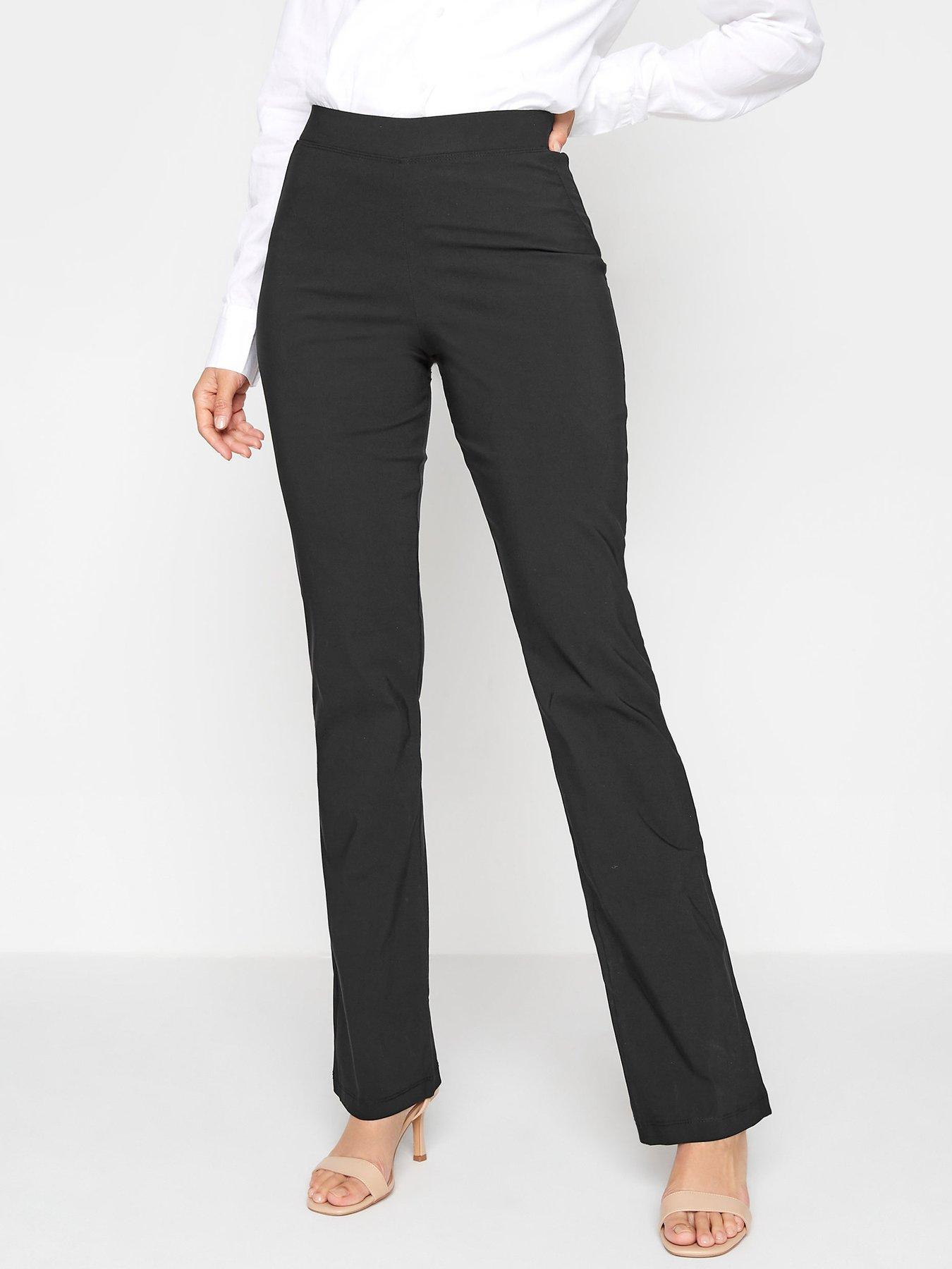 Women's Black Bootcut Trousers | Very.co.uk