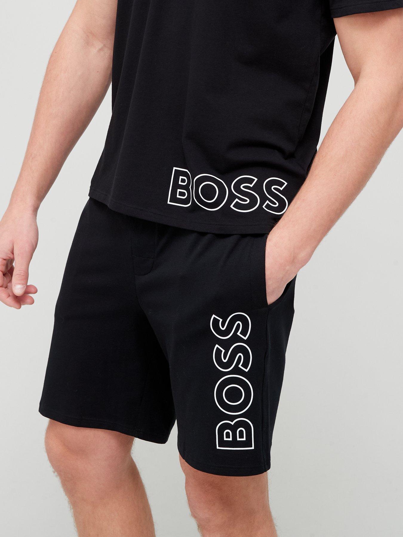  Bodywear Identity Lounge Shorts - Black