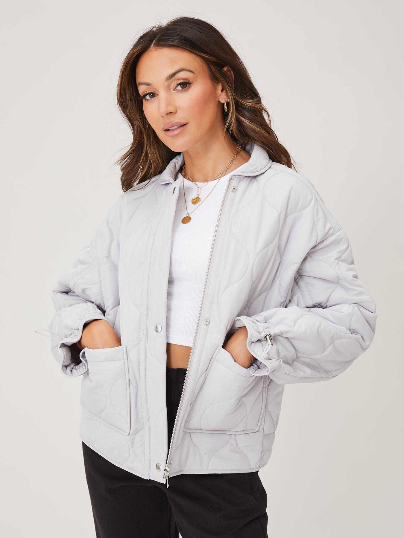 ladies grey casual jackets