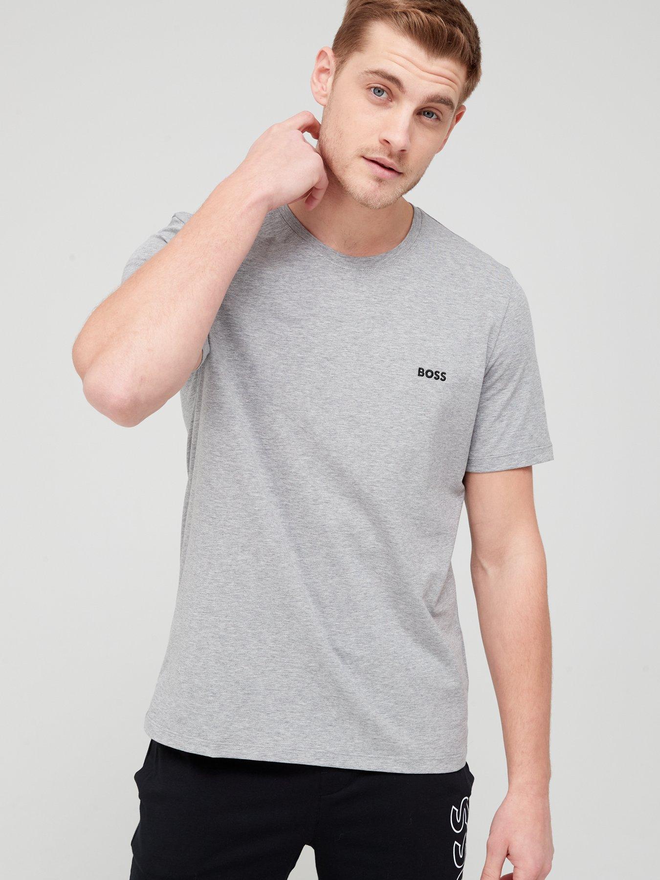 Men Bodywear Mix & Match Lounge T-Shirt - Grey