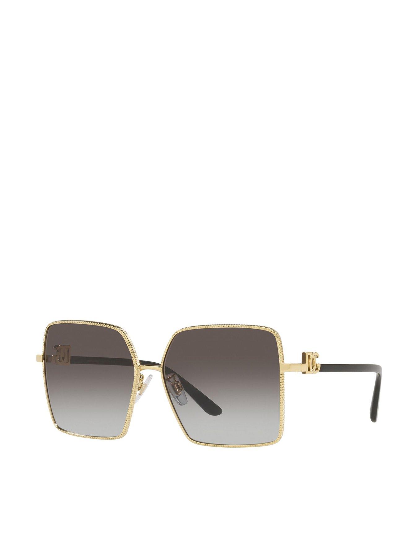 Dolce and gabbana gold glasses online