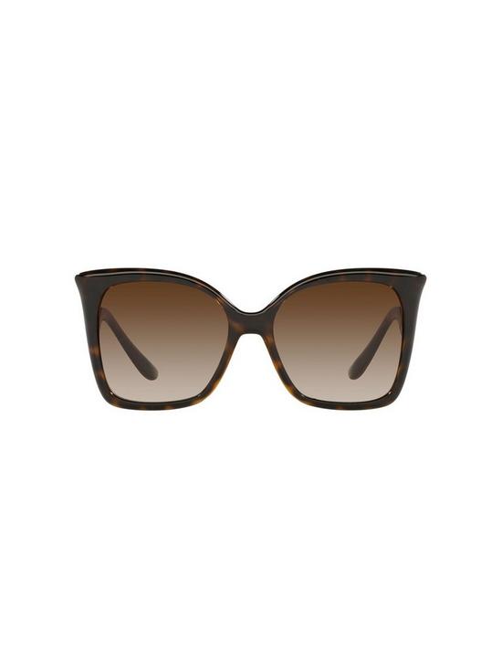back image of dolce-gabbana-oversized-sunglasses-havana