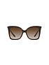  image of dolce-gabbana-oversized-sunglasses-havana