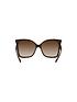  image of dolce-gabbana-oversized-sunglasses-havana