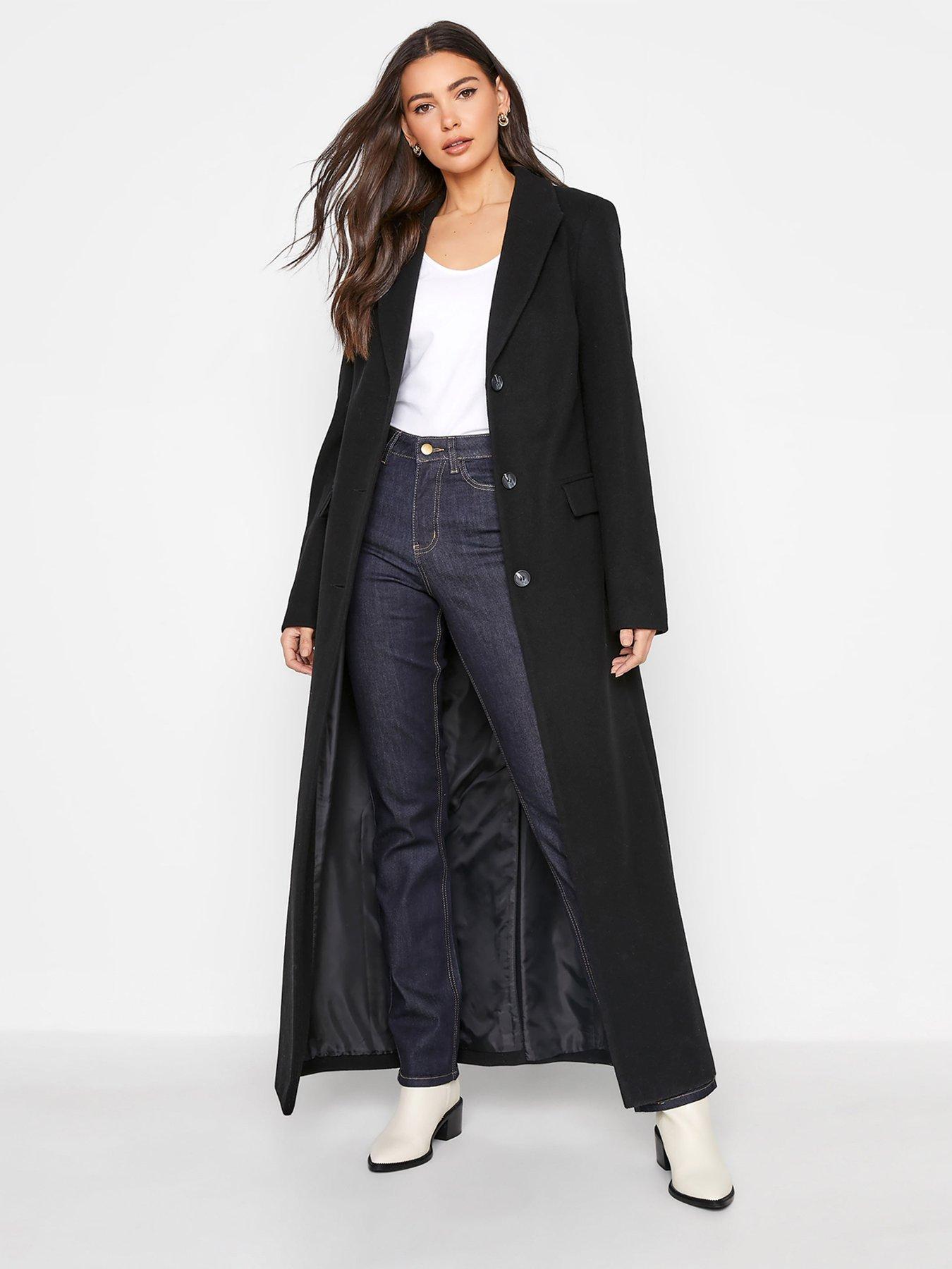 Long coats shop for tall ladies